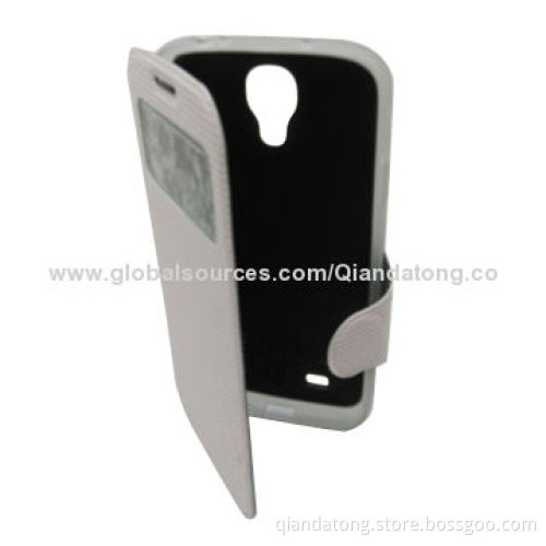 Flip Leather Case for Samsung Galaxy 9200 with View Window, Easy to Install and Remove